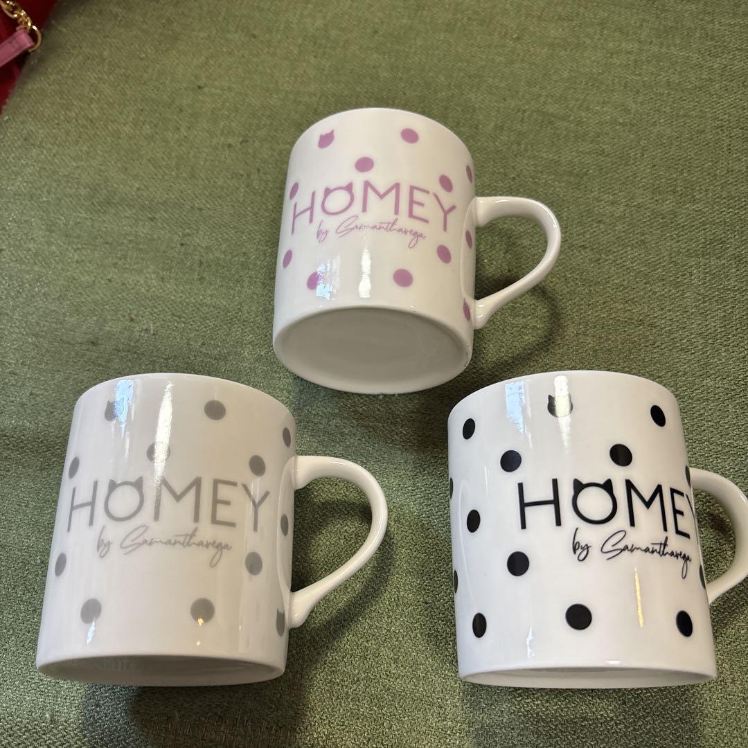 新品未使用HOMEY by Samantha Vega マグカップ 3個セット