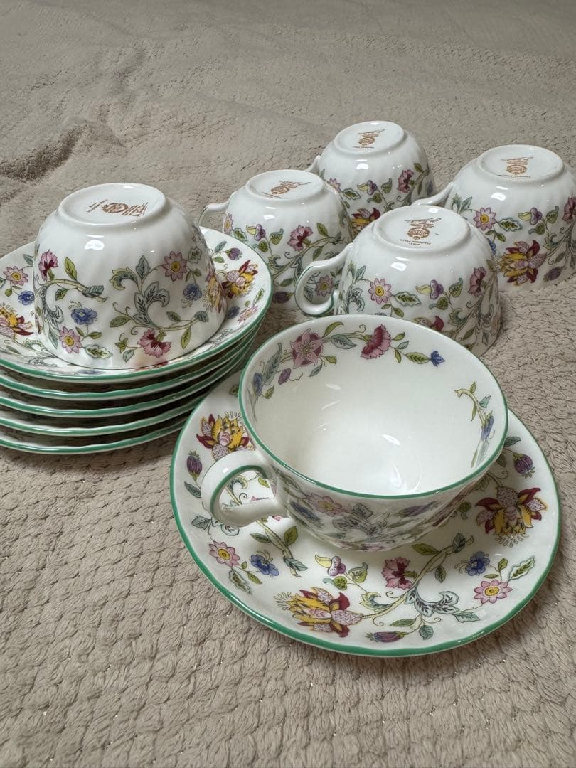 MINTON ハドンホール コーヒーカップ6客セットMinton