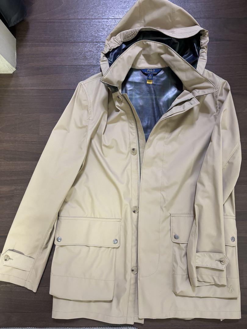 【早い者勝ち】Ralph Lauren ナイロン スプリングコート　フード付き