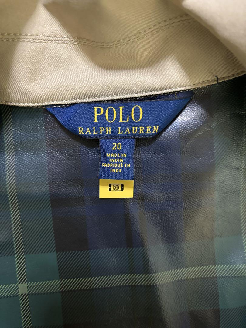 【早い者勝ち】Ralph Lauren ナイロン スプリングコート　フード付き