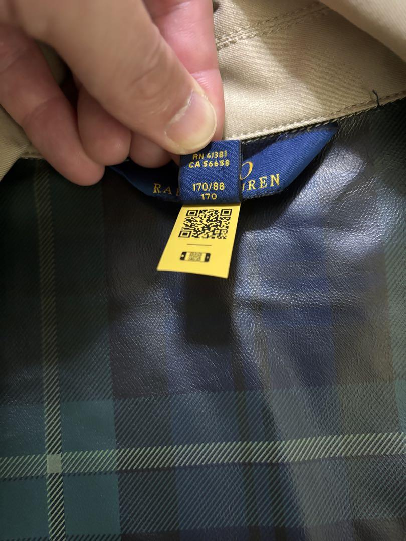 【早い者勝ち】Ralph Lauren ナイロン スプリングコート　フード付き