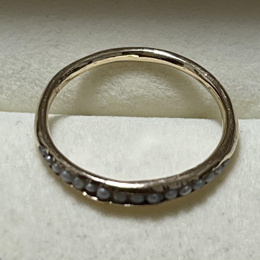 K10ベビーパールリング
