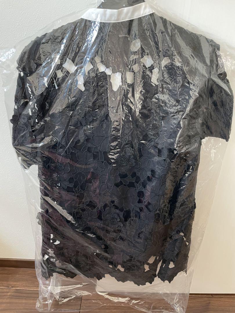 甘いもの大好き様ご専用】SEVENTEN レースブラウスブラック