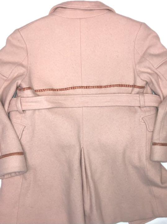 即納 セリーヌ 女の子用 ピンク 上品 アウター xO4NJ-m71325055330 CELINE コート 120 新作入荷