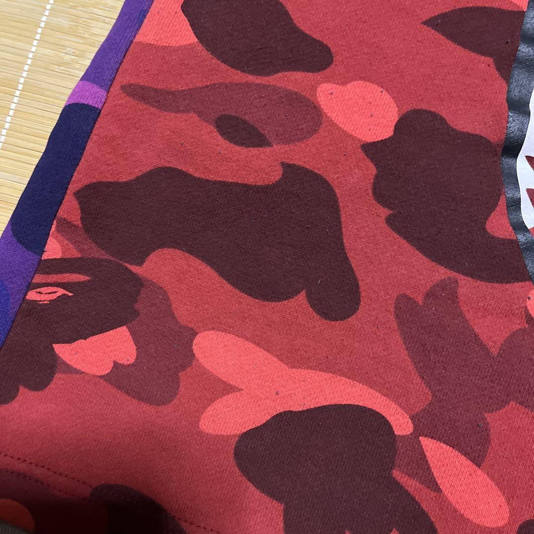 Mix camo シャーク ハーフパンツ Mサイズ a bathing ape BAPE