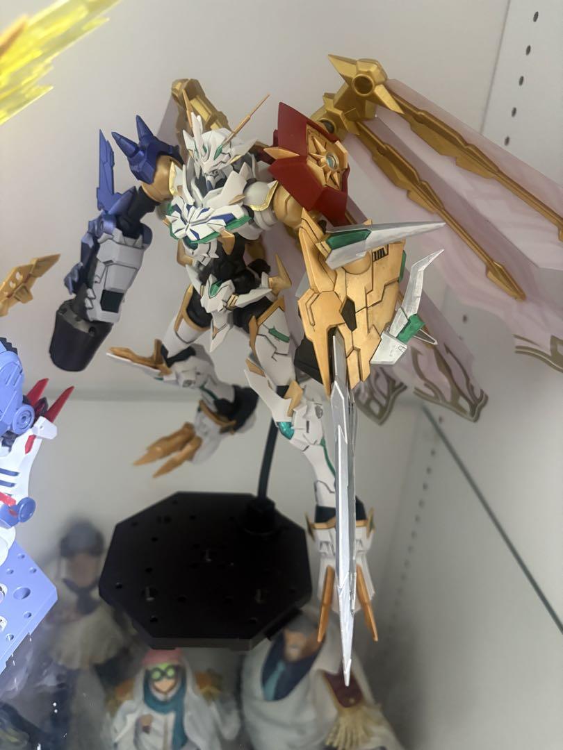 デジモン　プラモデル　オメガモンX抗体　メタルガルルモン
