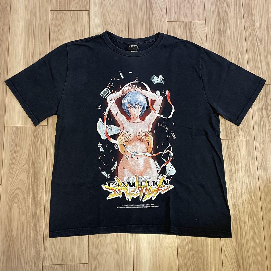 エヴァ Tシャツ ブートレッグ Tee L 綾波レイ evangelion-