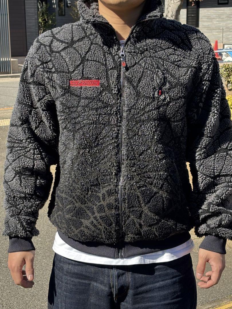 Supreme Spyder Web Polar Fleece jacket