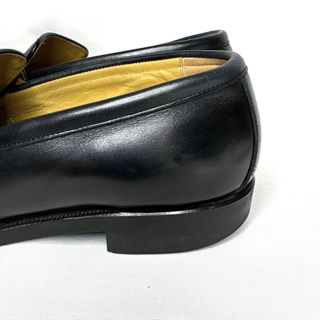 【美品】REGAL リーガル コインローファー JE02 3E 黒 25cm