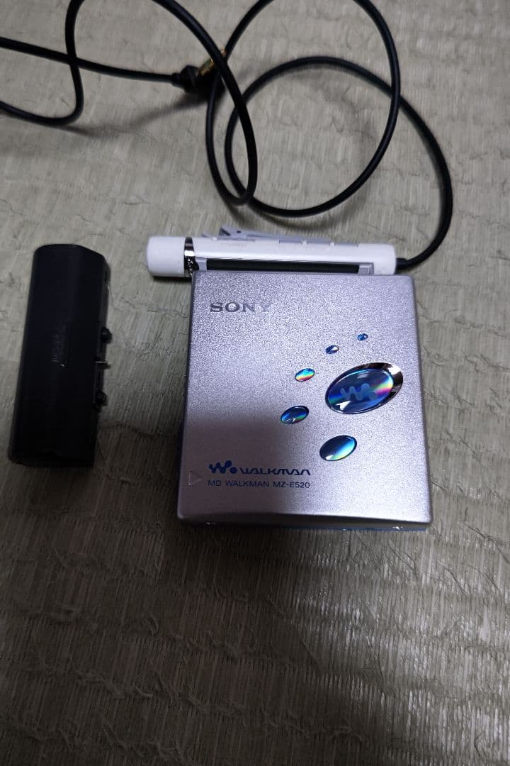 SONY MDウォークマン MZ-E520 青シルバー