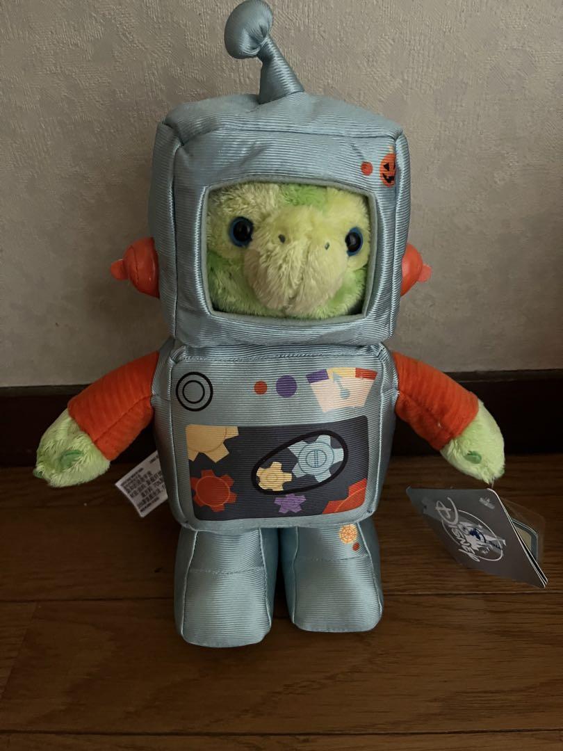 新品未使用上海ディズニーランオルメルハロウィンロボットコスチュームSSぬいぐるみ