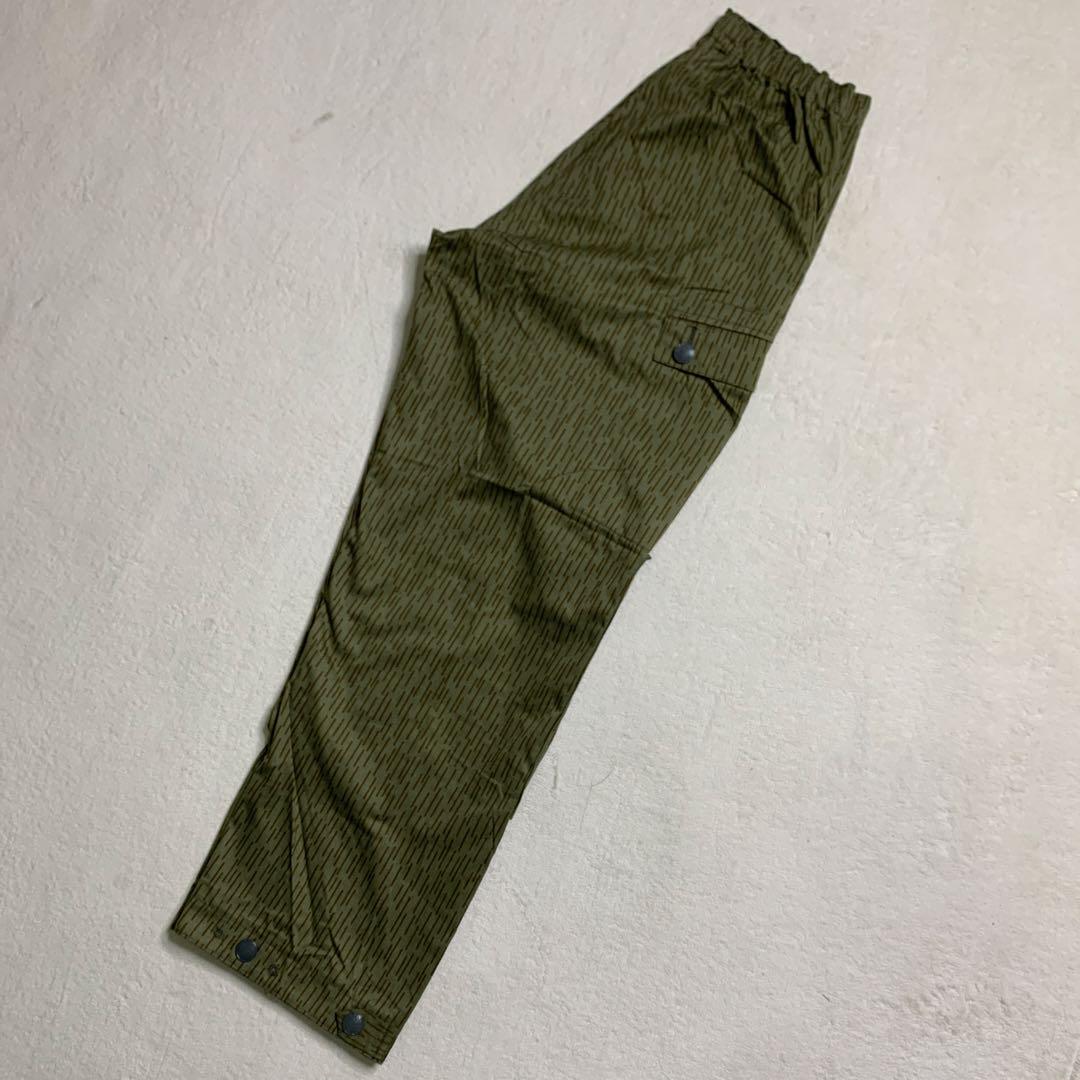 80年代 NVA 旧東ドイツ軍 レインドロップカモ カーゴパンツ ミリタリー