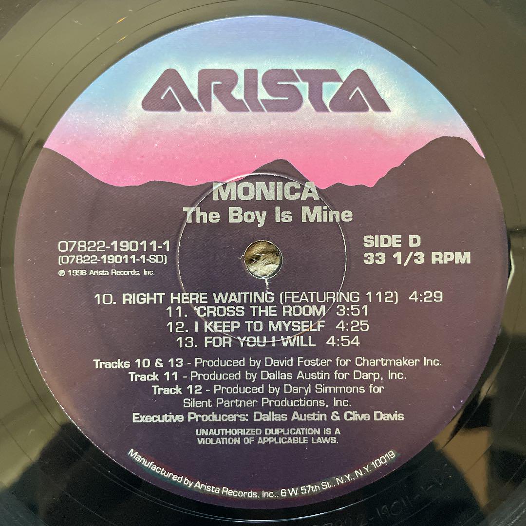 洋楽 Monica / The Boy Is Mine