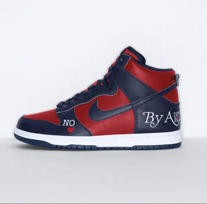 新作定番 Supreme Nike SB DUNK High By Any Means 5lqYM-m71337896296 品質保証SALE