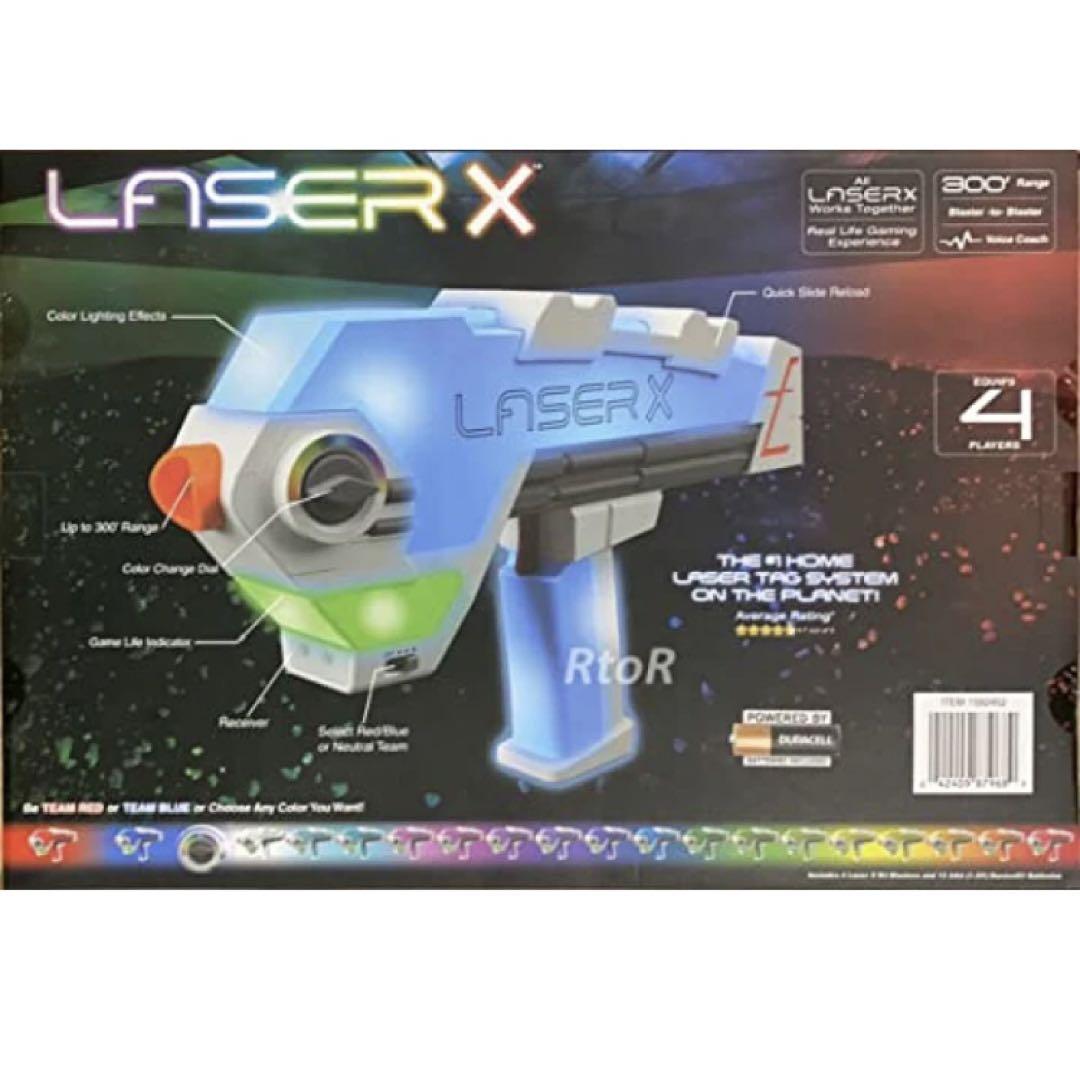 LASER X レーザークロス 4丁セット シューティング 赤外線レーザーガン