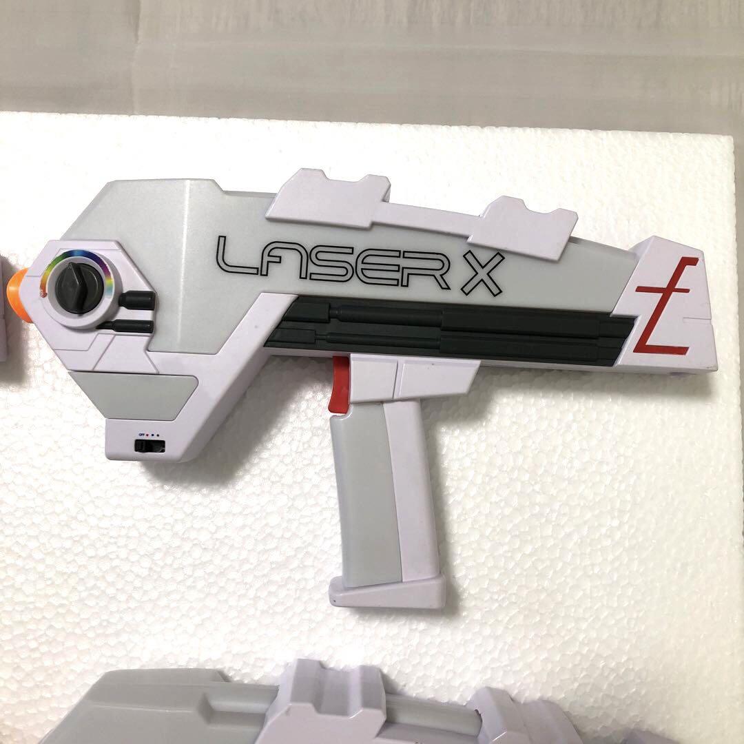 LASER X レーザークロス 4丁セット シューティング 赤外線レーザーガン