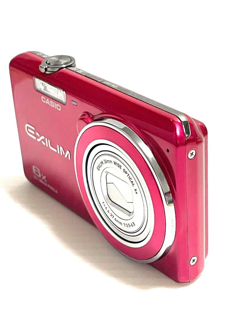 【動作確認済み】CASIO EXILIM 16.1メガピクセル デジタルカメラ CASIO EXILIM 16.1メガピクセル EX-Z31 デジカメ ピンク - メルカリ