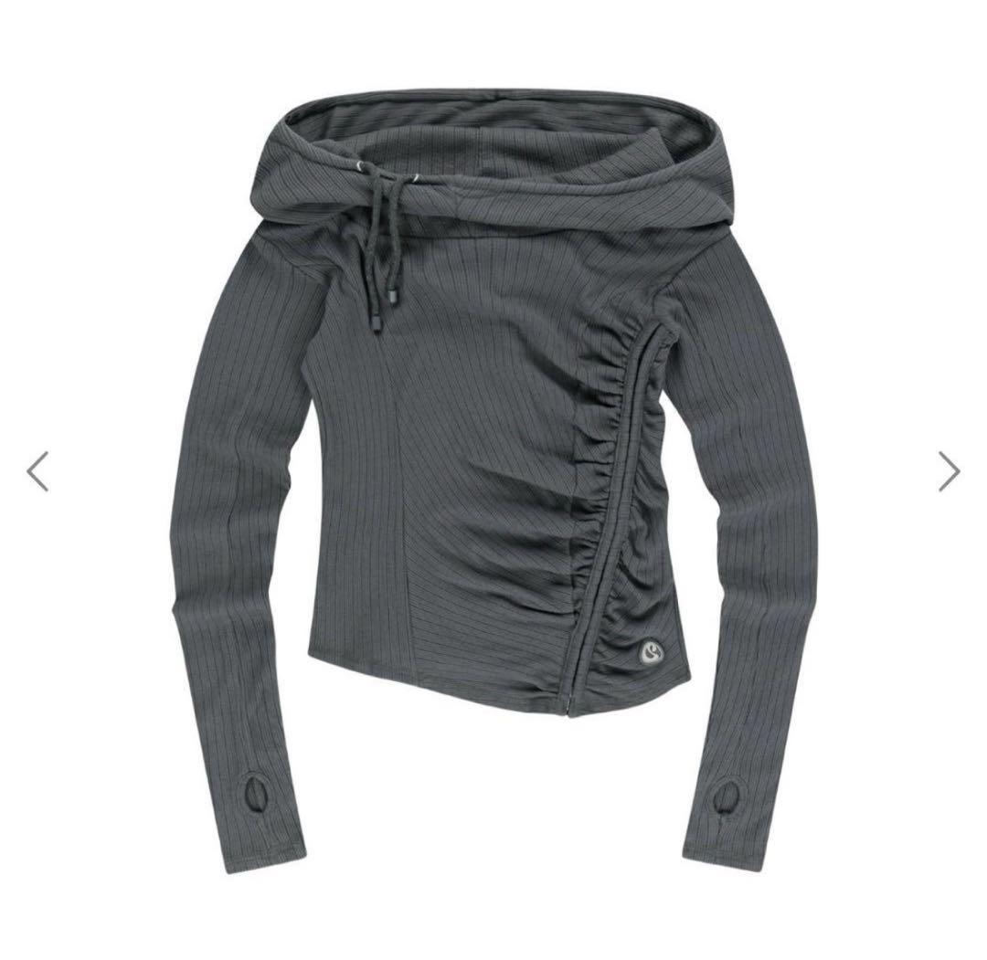 coyseio フーディー　パーカー　charcoal