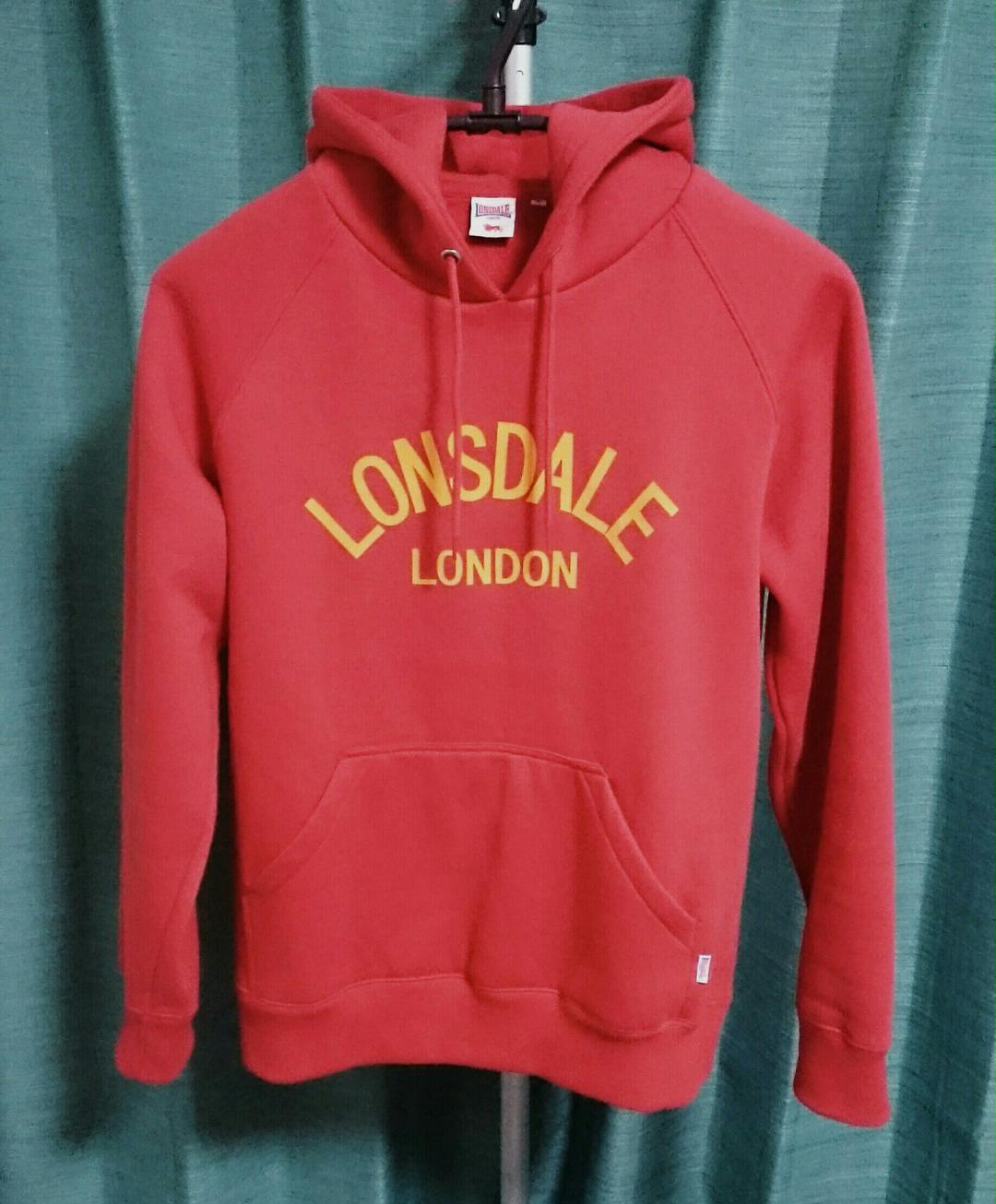 低価100%新品 ロンズデール 赤 サイズL 二着 BF7Kf-m71342398475 LONSDALE パーカー 緑 正規品人気SALE