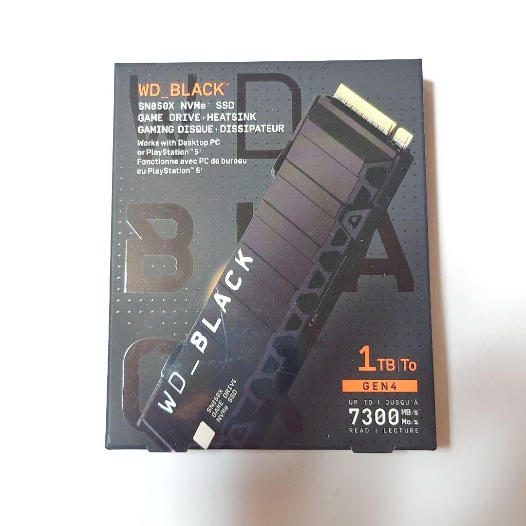 新品未使用未開封 WD_BLACK SN850X NVMe SSD 1TB - メルカリ
