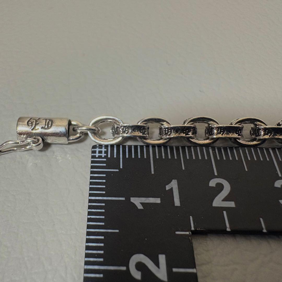 即日発送 シルバー925 ネックレスペーパーチェーン 【希少モデル】