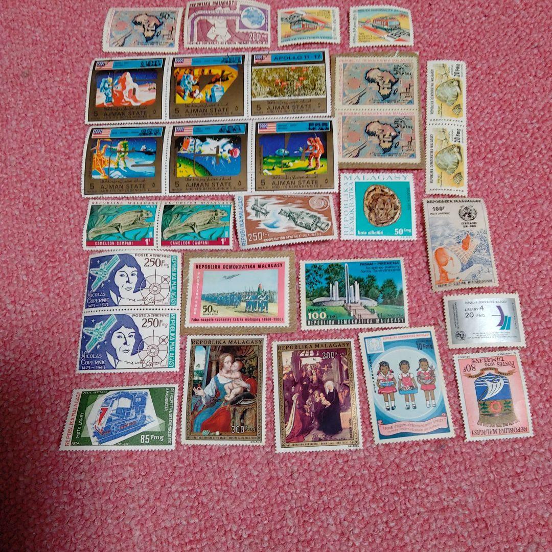切手類。