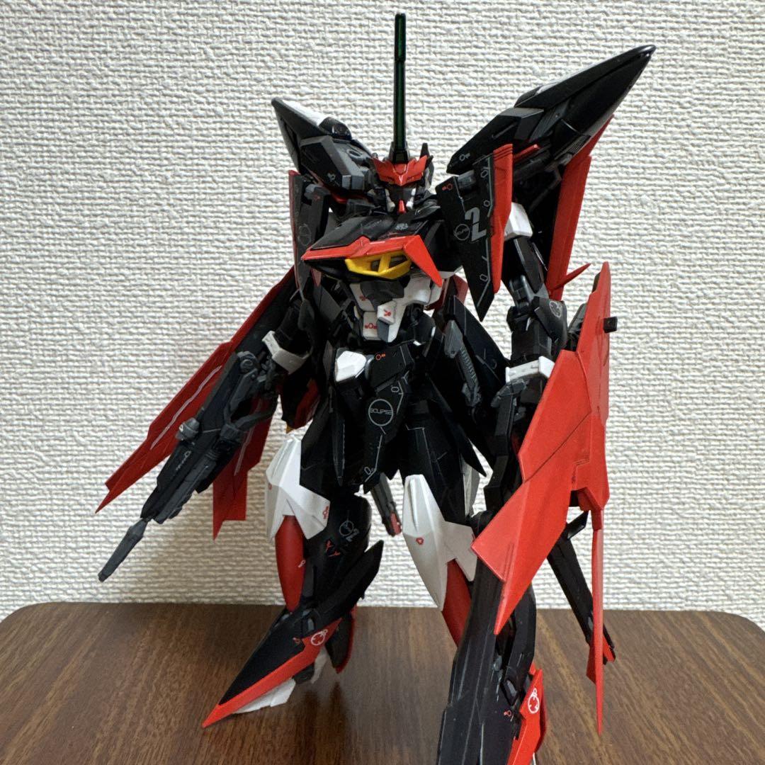 【組立済】MG エクリプスガンダム1号機・2号機+マニューバストライカー