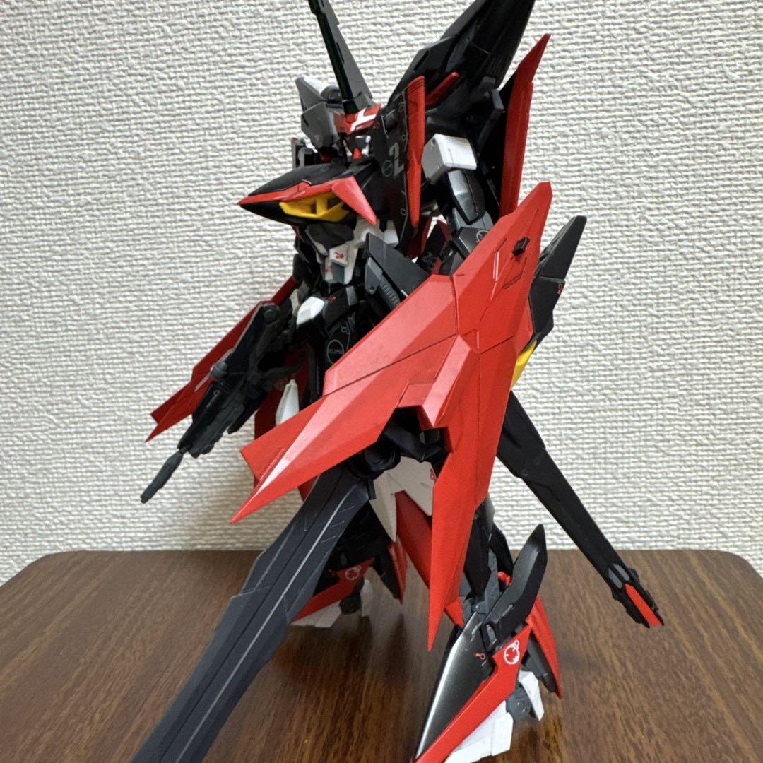 【組立済】MG エクリプスガンダム1号機・2号機+マニューバストライカー