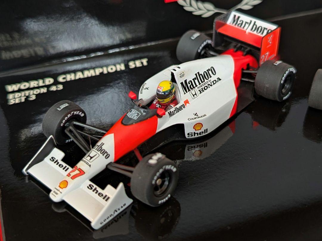 ミニチャンプス 1/43 マクラーレンMP4/5B・MP4/6 マルボロVer.
