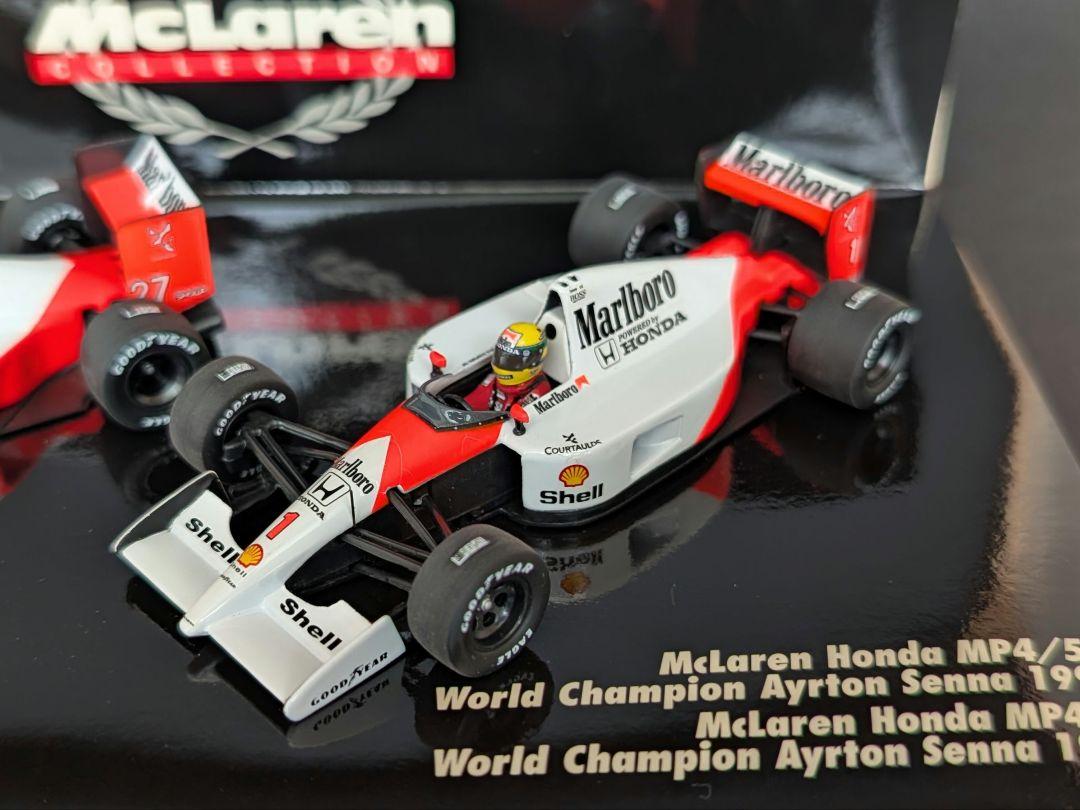 ミニチャンプス 1/43 マクラーレンMP4/5B・MP4/6 マルボロVer.