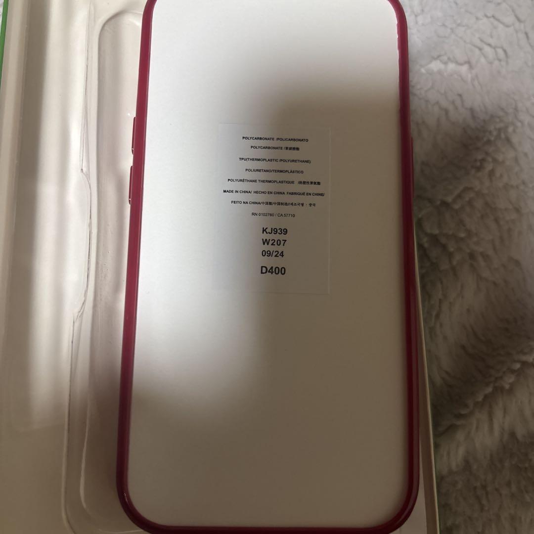 kate spade iPhone 15 フレキシブルケース 赤