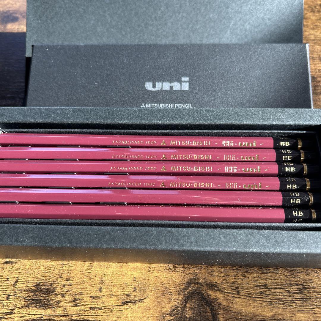 uni 三菱鉛筆 HB 12本入り
