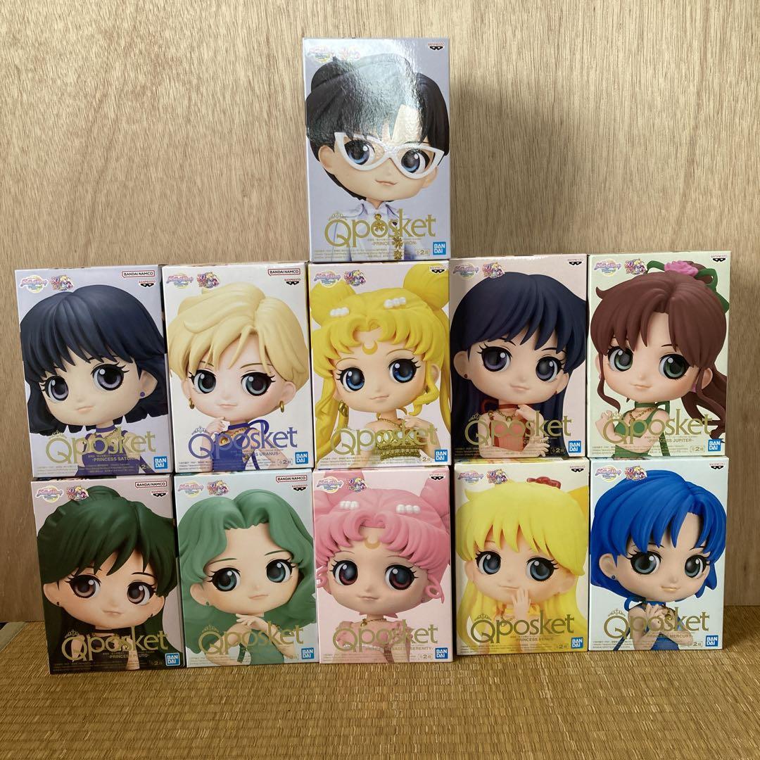 未使用　劇場版「美少女戦士セーラームーンEternal」Qposket 11体