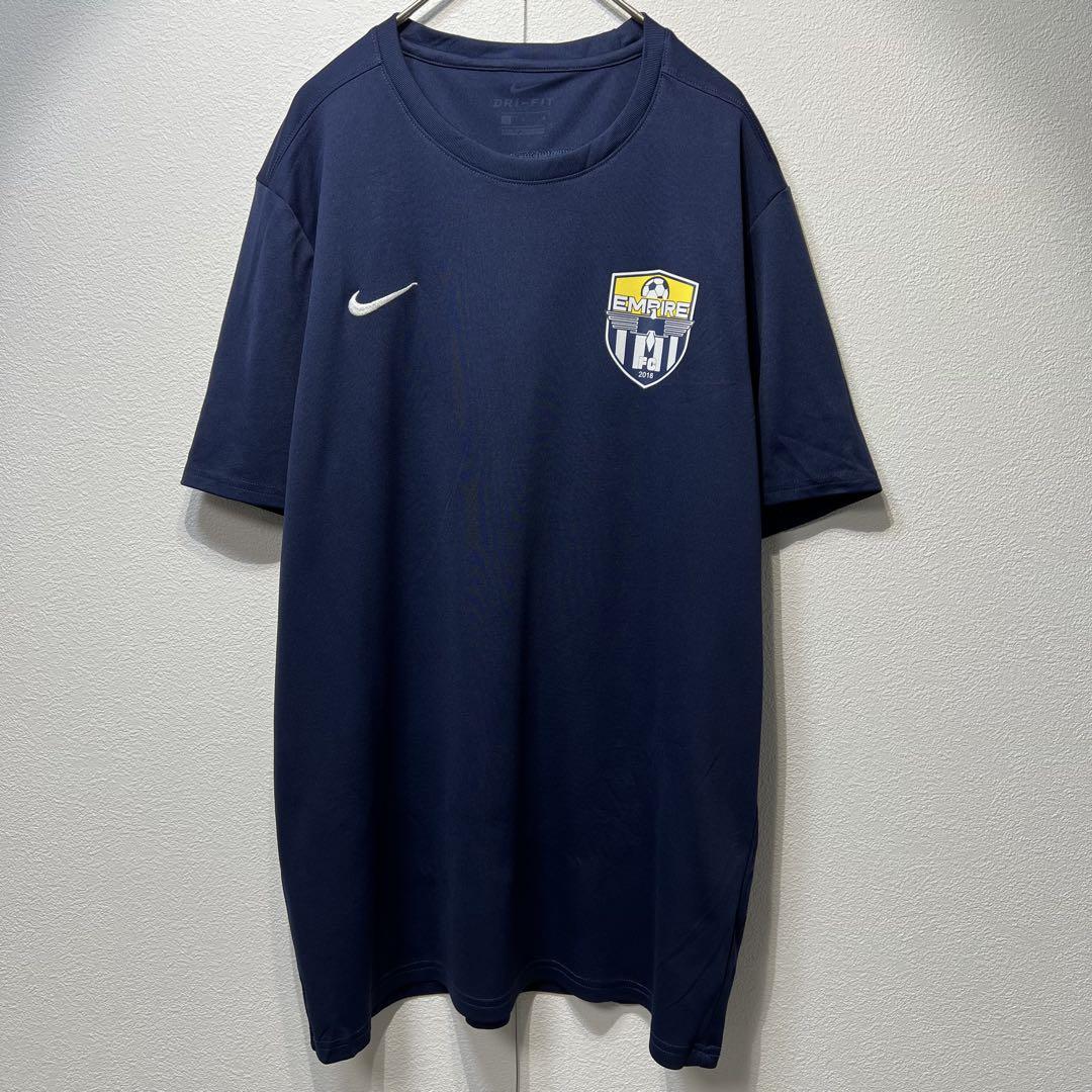 【US規格】希少 NIKE EMPIRE FC 2018サッカーシャツ 紺 L