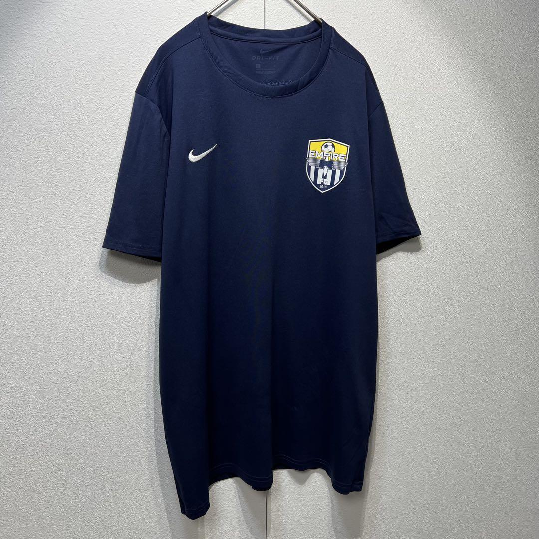 【US規格】希少 NIKE EMPIRE FC 2018サッカーシャツ 紺 L