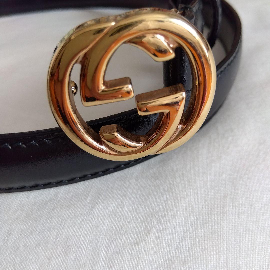 Hitoshi　GUCCI　グッチ　ベルト　インターロッキング
