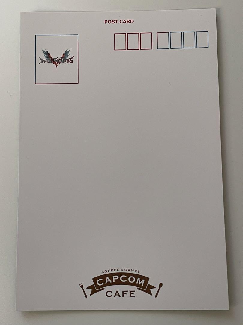 デビルメイクライ ダンテ ポストカード カプコン コラボ カフェ dmc5