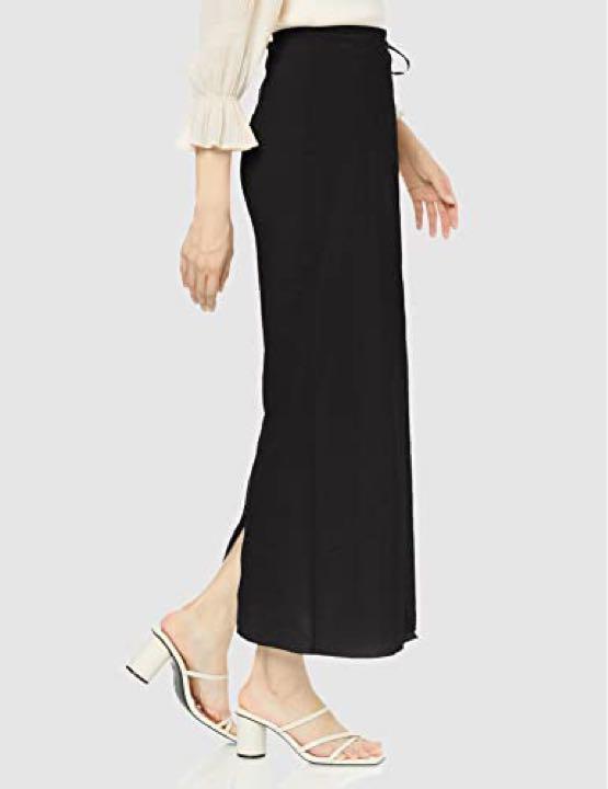 シアーラップスカート FWFS222036 レディース BLK 1
