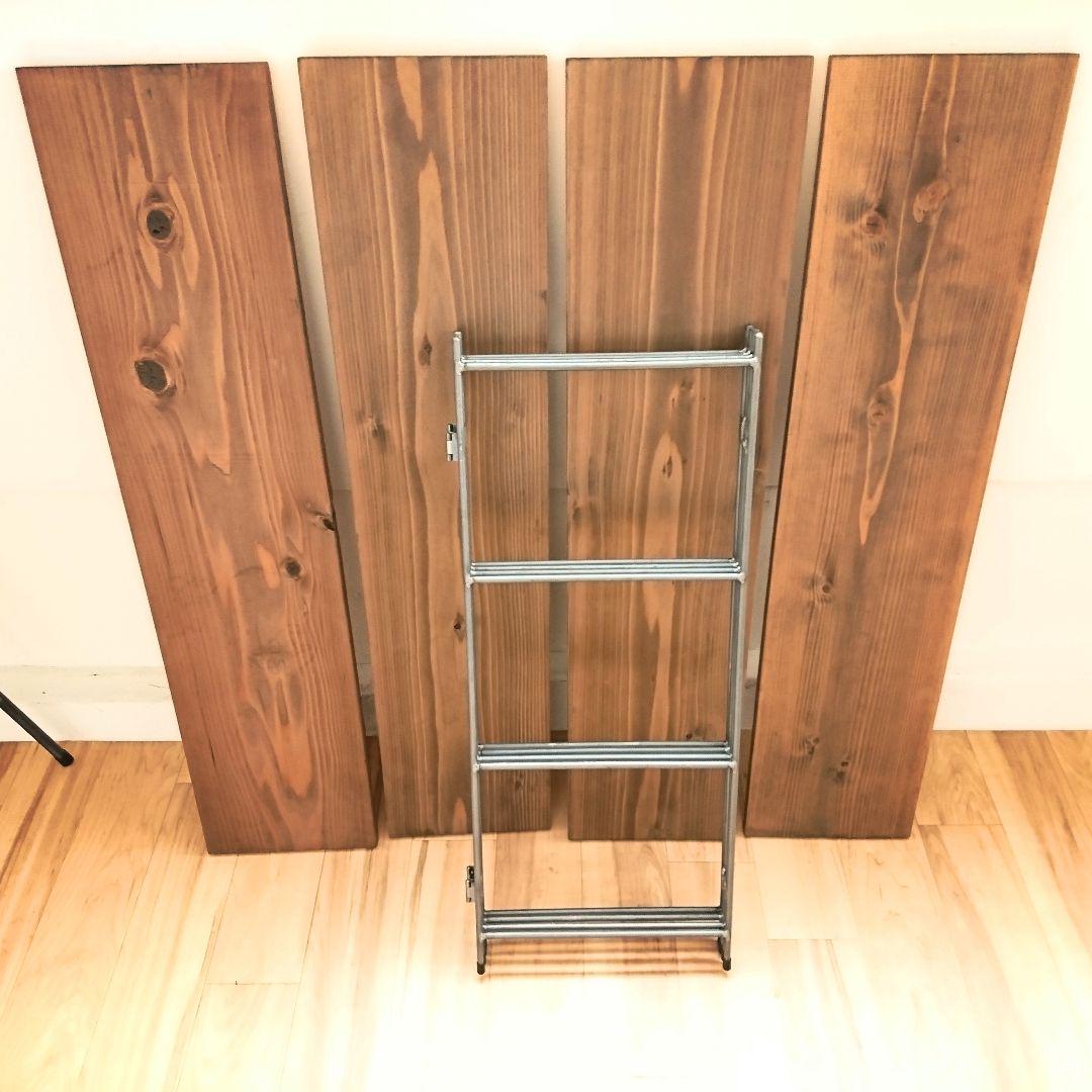 収納家具 春先取りの オープンシェルフ 折りたたみ収納 飾り棚 【組み立てらくラック》アイアンラック Senmonten deha 収納家具 春先取りの オープンシェルフ 折りたたみ収納 飾り棚 【組み立てらくラック》アイアンラック Senmonten deha