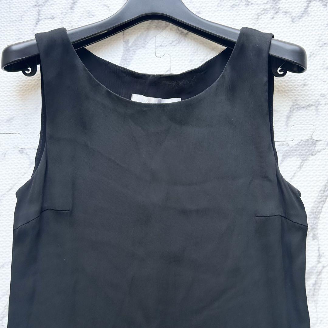 美品♡マックスマーラ マキシ丈 シルク ワンピース ノースリーブ