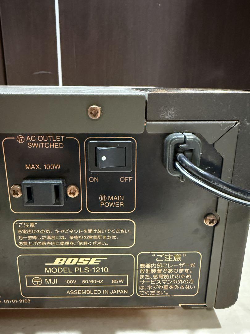BOSE アンプ （CD不可）　PLS-1210