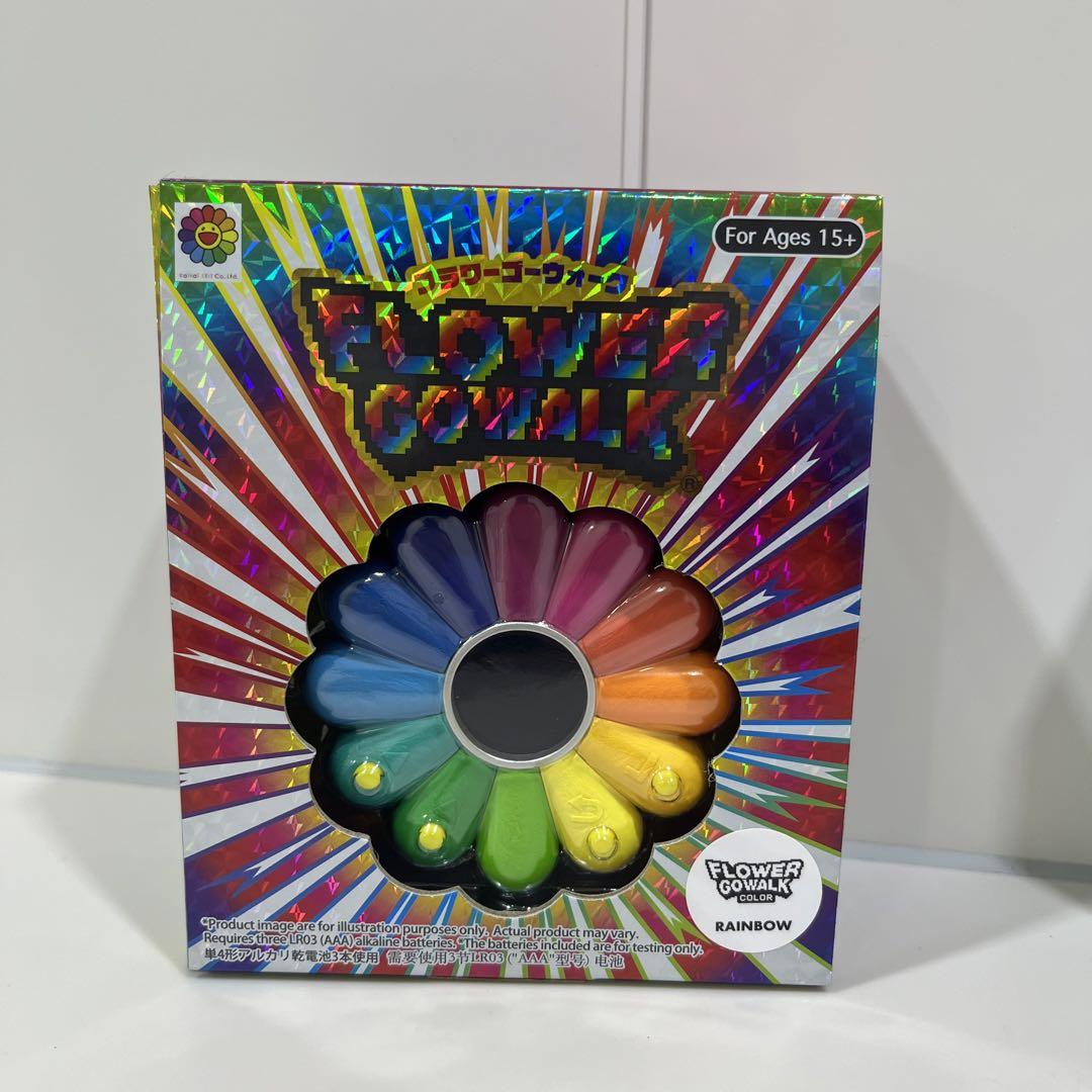 村上隆 Flower Go Walk Color レインボー(Color レインボー)：キッズ