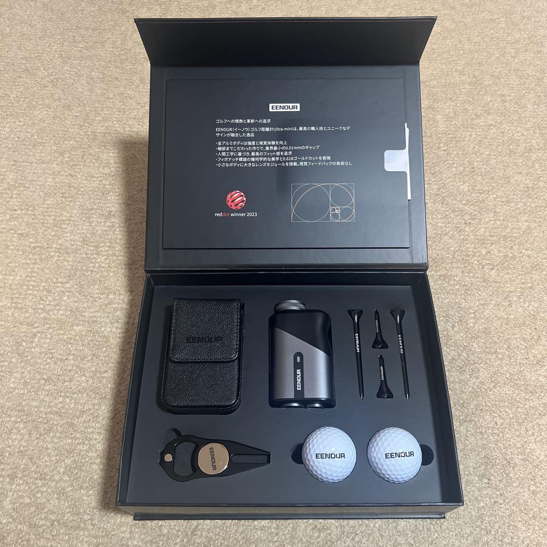 EENOUR U1000PRO 本牛革ケース付きバージョン ゴルフレーザー距離計