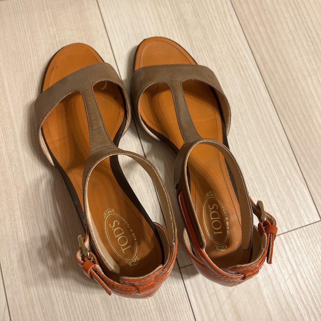 限定値下げ【美品】トッズ TOD’S サンダル 靴