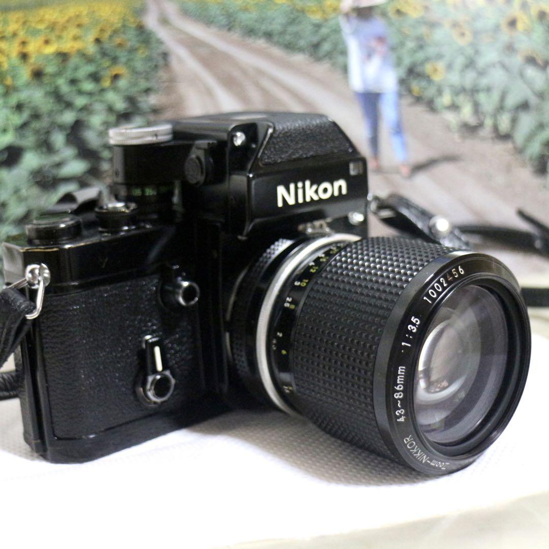 美品 動作品✰ F2 フォトミック ブラック NIKKOR 43-86 Ai