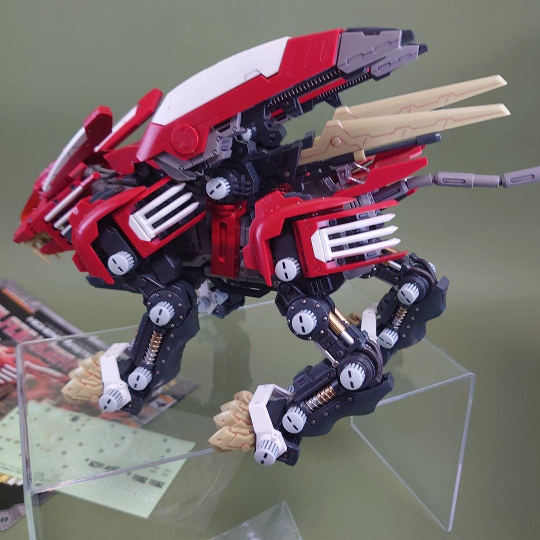 ひ*り様 ゾイド HMM ブレードライガーAB レオン仕様 完成品