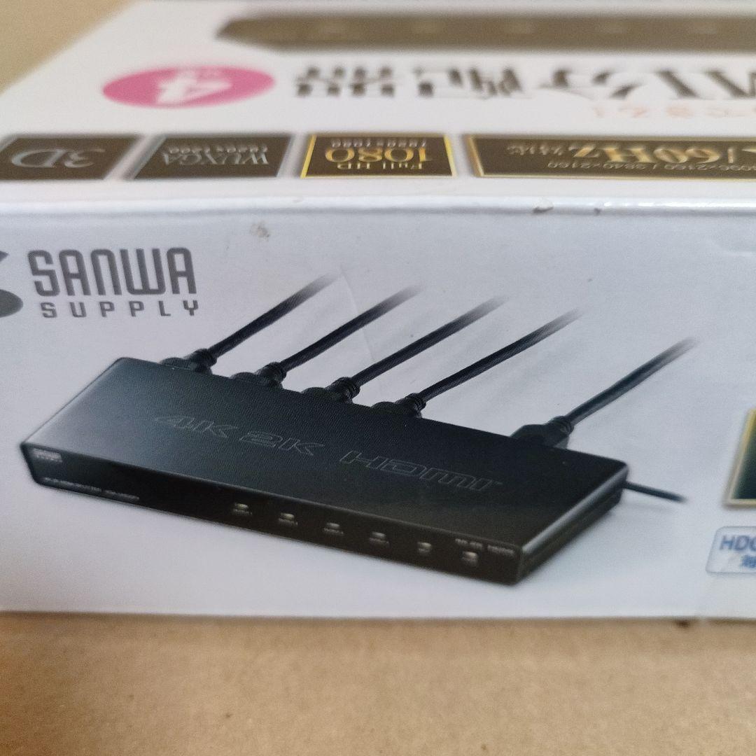 【未使用】サンワサプライ HDMI 分配器 VGA-UHDSP4【匿名】即日発送