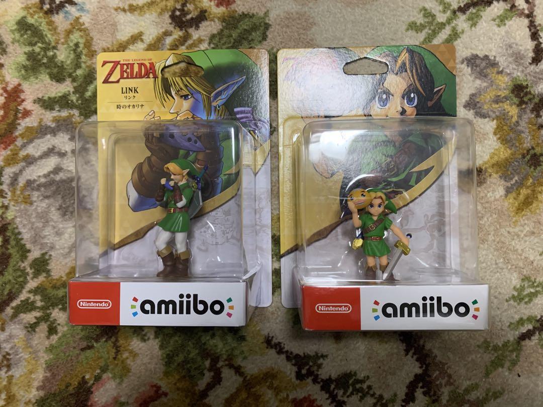 amiibo リンク 時のオカリナ ムジュラの仮面ゼルダの伝説シリーズ アミーボ