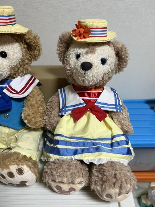 ダッフィーとシェリメイのスプリングのコスチュームセット(バラ売り お取り寄商品 ダッフィーとシェリメイのスプリングのコスチュームセット(バラ売り可能) ぬいぐるみ