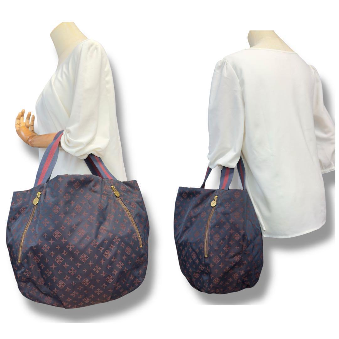美品》ラシット トートバッグ ショルダーバック モノグラム